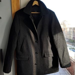 J Crew university slim coat